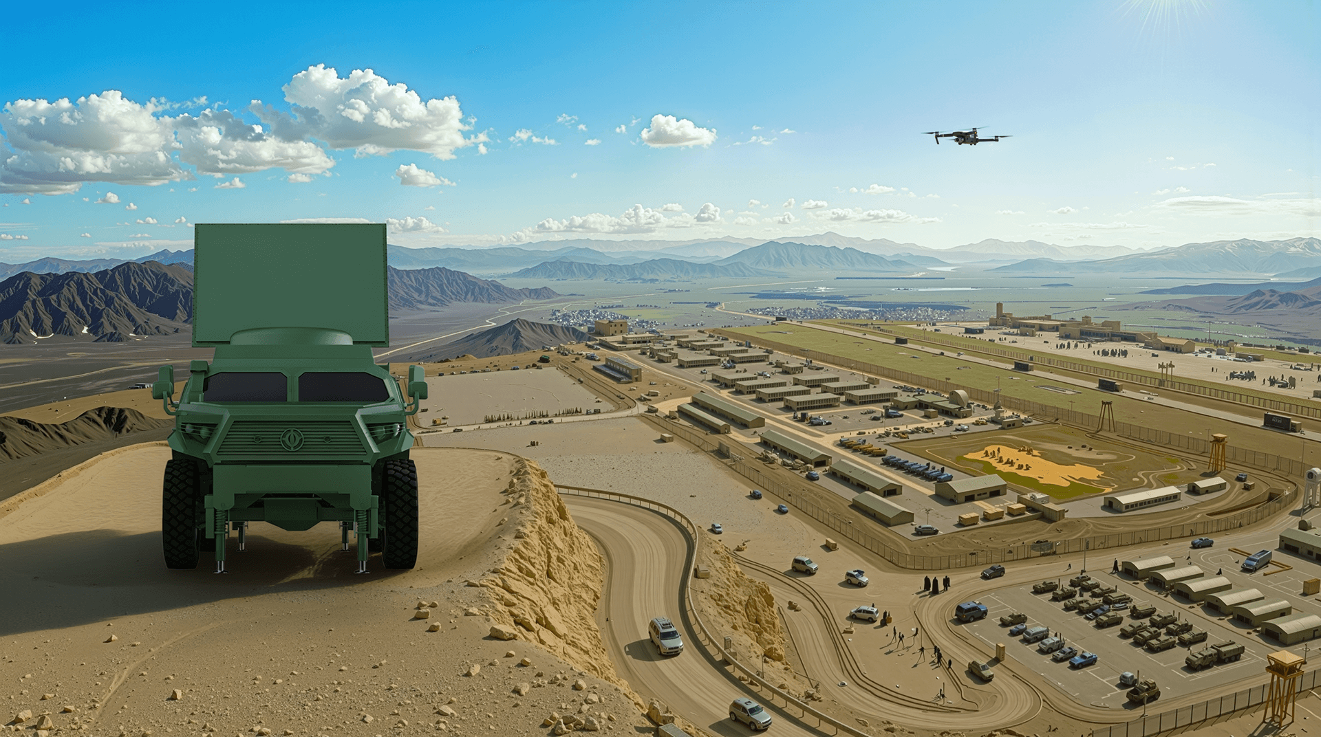 TLS011型机动式低空监视雷达