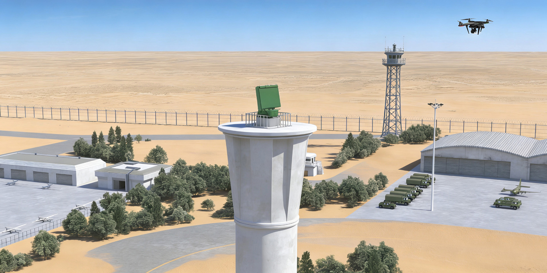 TLS014型低空监视雷达