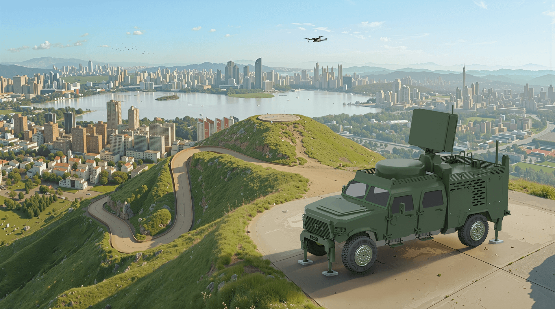 TLS013型机动式低空监视雷达