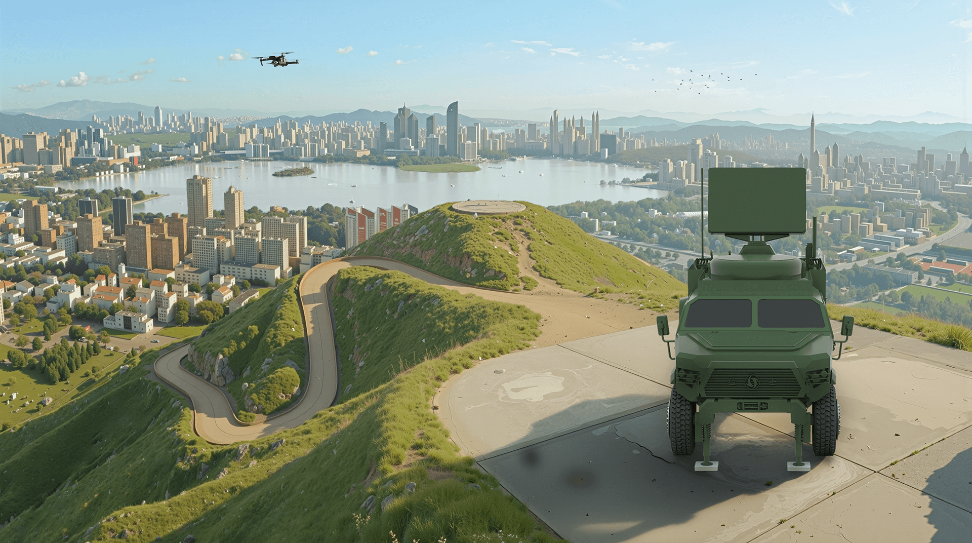 TLS013型机动式低空监视雷达