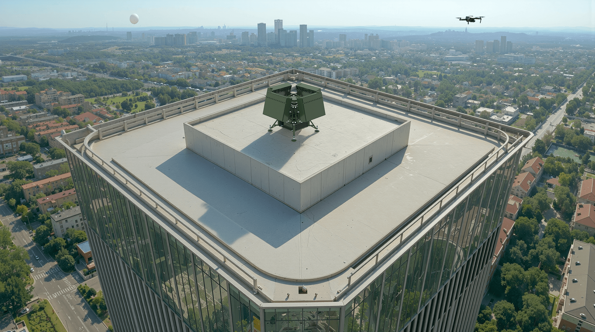 TLS008型目标识别雷达（四面阵）