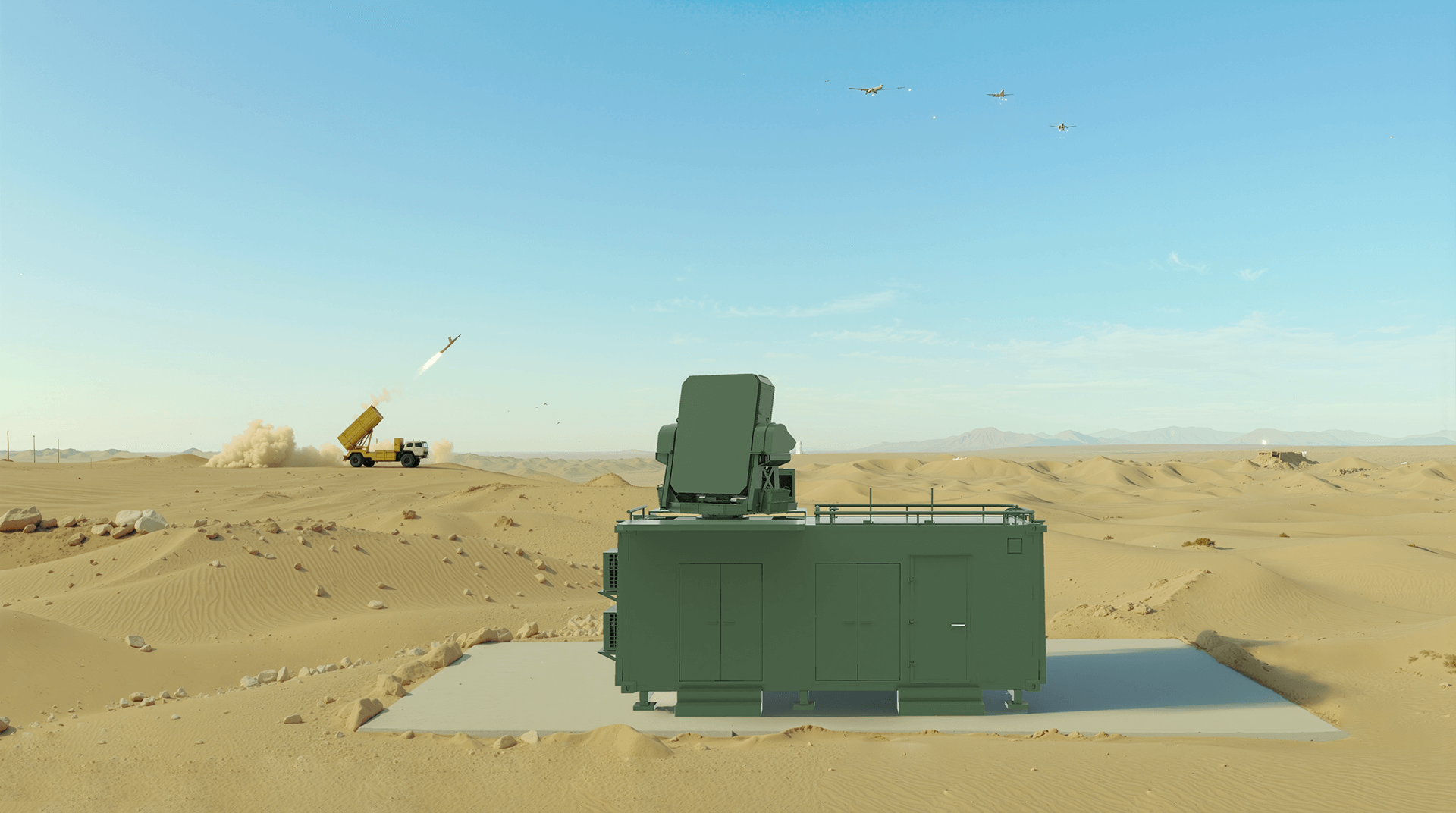 TLC003型低空多功能相控阵雷达